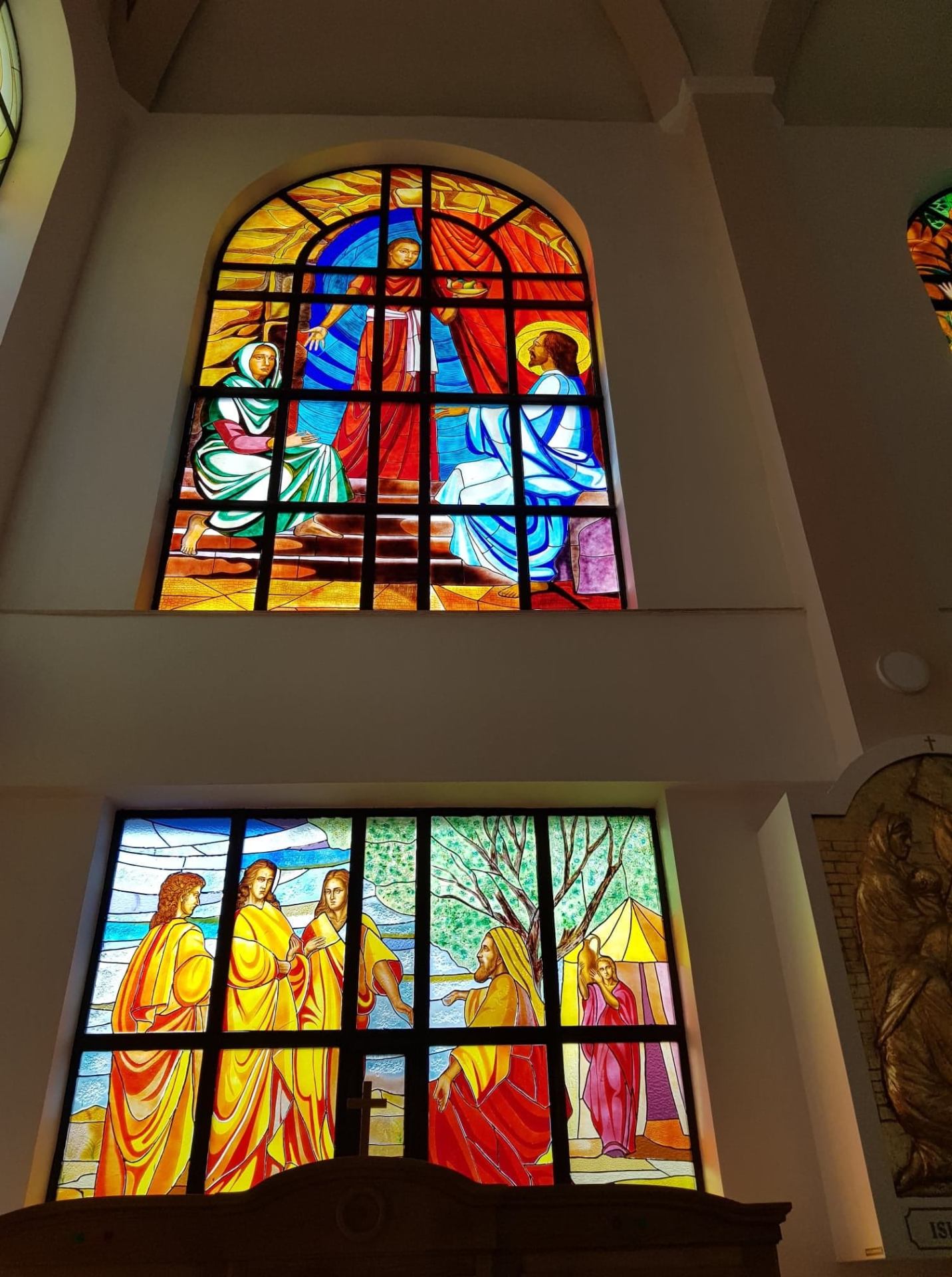 Gospel Scenes — CHURCH WINDOW